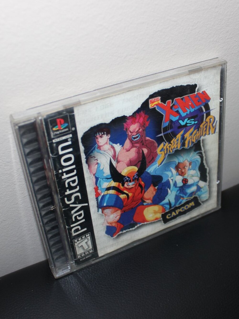 vintage❤️1998 X-MEN VS. STREET FIGHTER Sony PlayStation 1 PS1 Game CIB + Manual